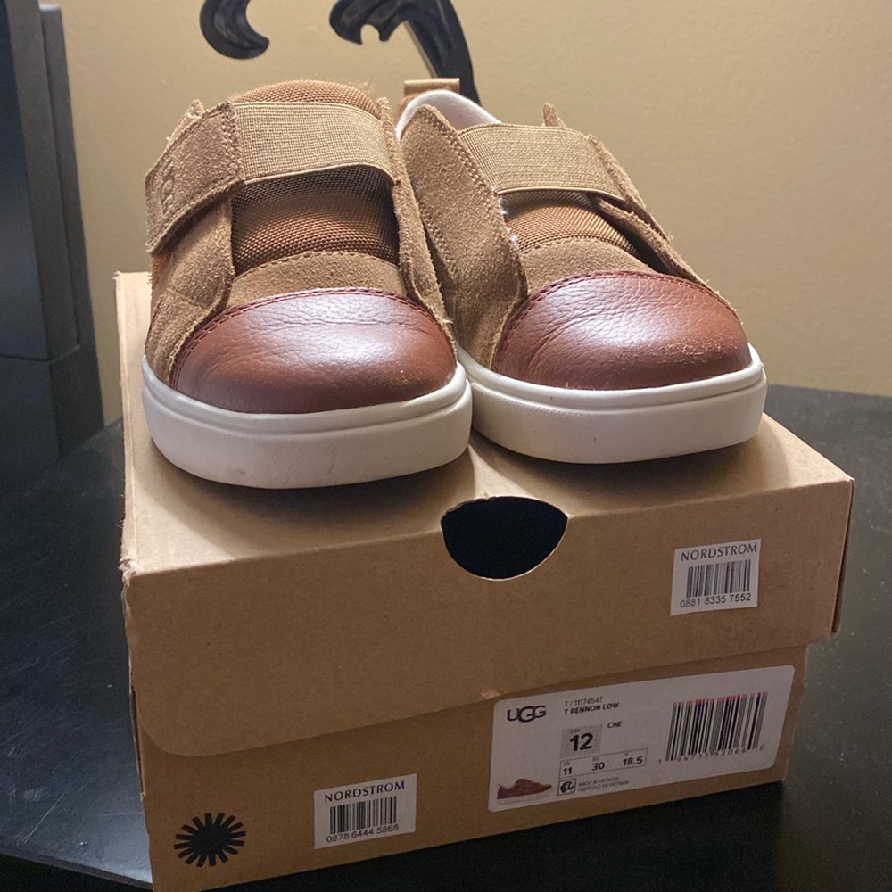 Boys UGG sneakers size 12-worn twice!